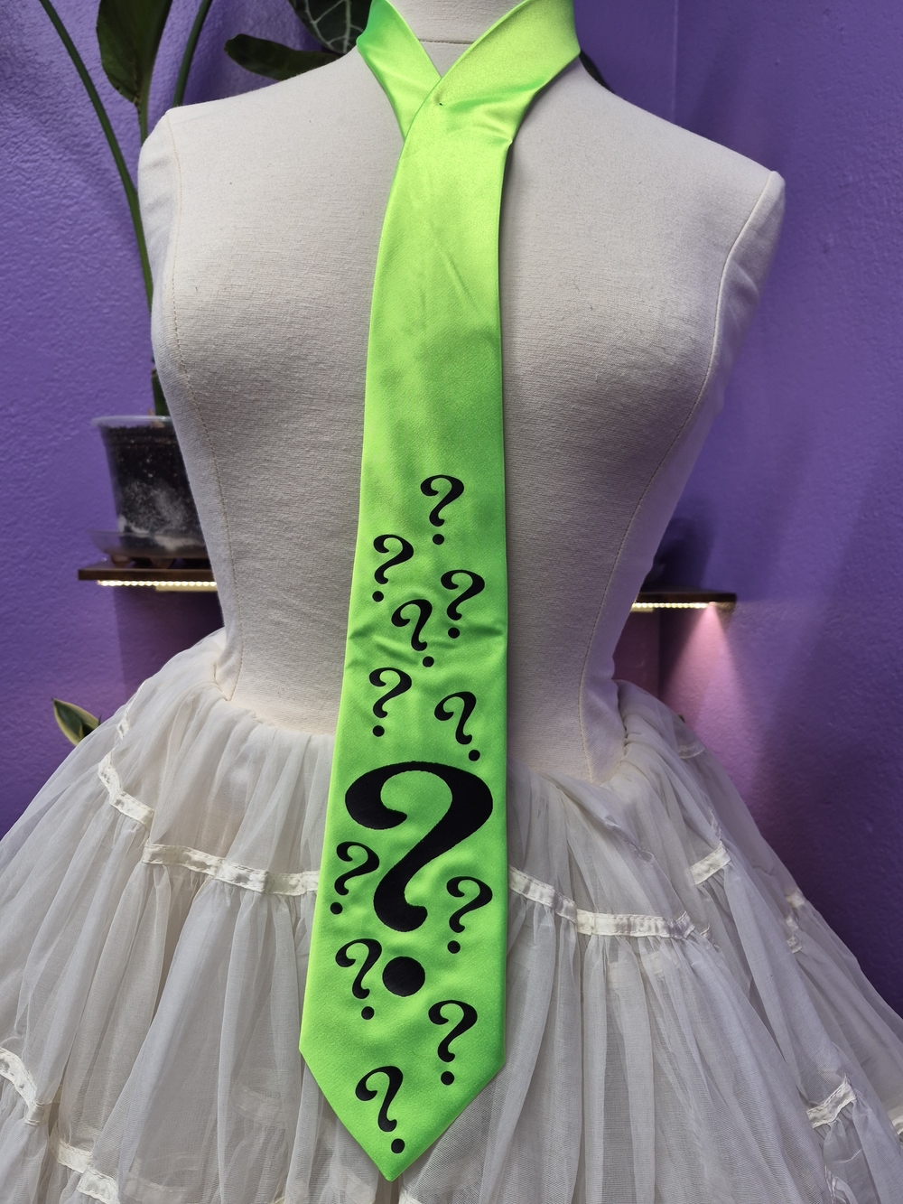 Green Joker Inspired Necktie